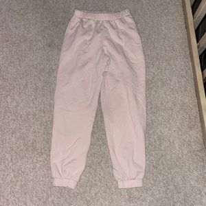 Brandy Melville Baby Pink Sweat Pants